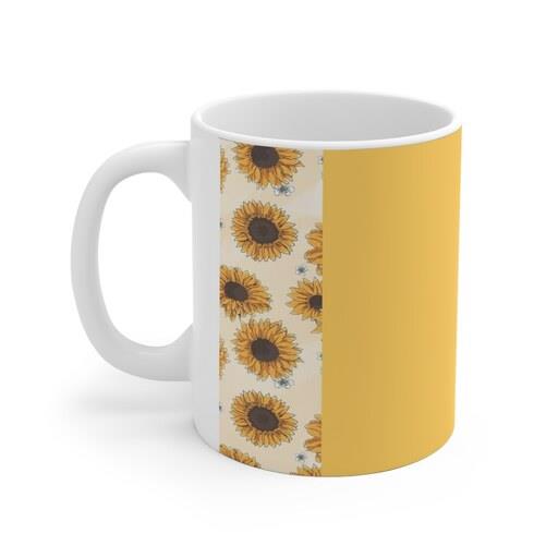 ماگ طرح گل Flower مدلNM1273